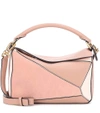 LOEWE Puzzle Small leather shoulder bag,P00302433