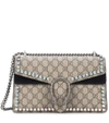 GUCCI DIONYSUS GG SUPREME SMALL COATED CANVAS SHOULDER BAG,P00300632-1