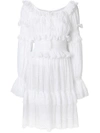 DOLCE & GABBANA FRILL TRIM DRESS,F68A9TFU5E312536692