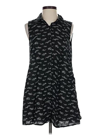 Pre-owned 11.1. Tylho Casual Dress In Black