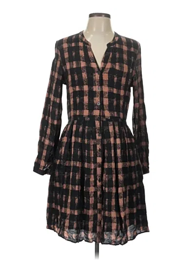 Pre-owned 11.1. Tylho Casual Dress In Brown