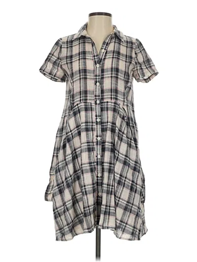 Pre-owned 11.1. Tylho Casual Dress In Gray