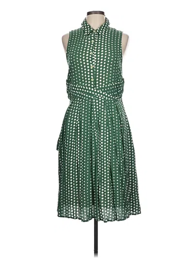 Pre-owned 11.1. Tylho Casual Dress In Green