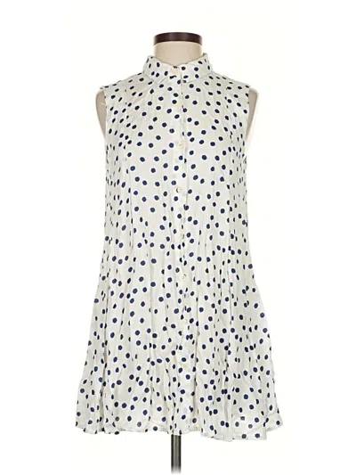 Pre-owned 11.1. Tylho Casual Dress In White