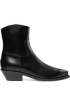 Dolce & Gabbana Woman Gaucho Leather Ankle Boots Black In Black