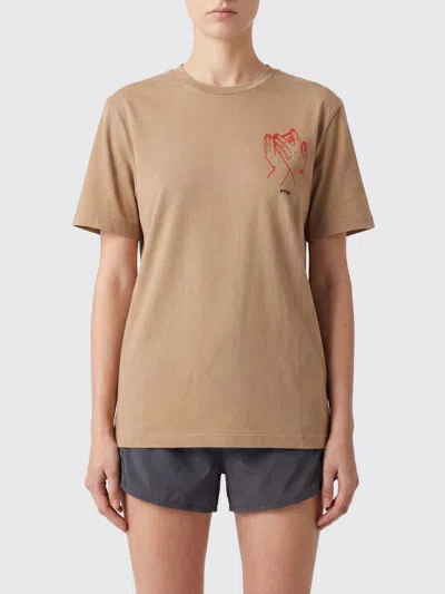 11:11 L.u.c.k. T-shirt Woman In Brown