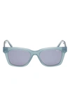 Abercrombie & Fitch 52mm Square Sunglasses In Gray