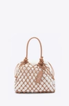 3.1 Phillip Lim Faux Fur Macrame Mini Sac