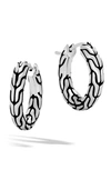 JOHN HARDY CLASSIC CHAIN SMALL HOOP EARRINGS,EB999709