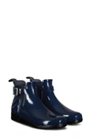 HUNTER ORIGINAL REFINED QUILTED GLOSS CHELSEA BOOT,WFS1032RGL