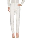 TRUSSARDI JEANS TRUSSARDI JEANS WOMAN PANTS BEIGE SIZE 35 COTTON, ELASTANE,13128183SA 9