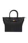 MULBERRY ZIP BAYSWATER TOTE,HH4406.205 A100 BLACK