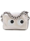 ANYA HINDMARCH eyes motif zipped clutch,959018