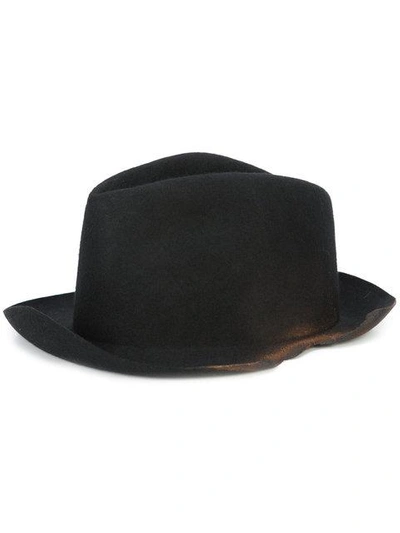 Reinhard Plank Laila Torn Hat - Black