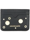 ALEXANDER MCQUEEN EYELET CARDHOLDER,479935DZQBM12481747