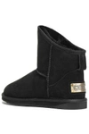 AUSTRALIA LUXE COLLECTIVE AUSTRALIA LUXE COLLECTIVE WOMAN COSY X SHEARLING ANKLE BOOTS BLACK,3074457345617943897