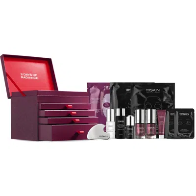 111skin 11 Days Of Radiance Gift Set $815 Value In Transparent