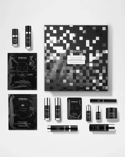 111skin 13-piece Black Diamond Signature Skincare Collection ($3,618 Value) In Transparent