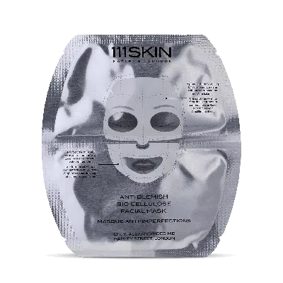 111skin Anti Blemish Bio Cellulose Facial Mask 1 Mask 1 Mask 1 Mask In Gray