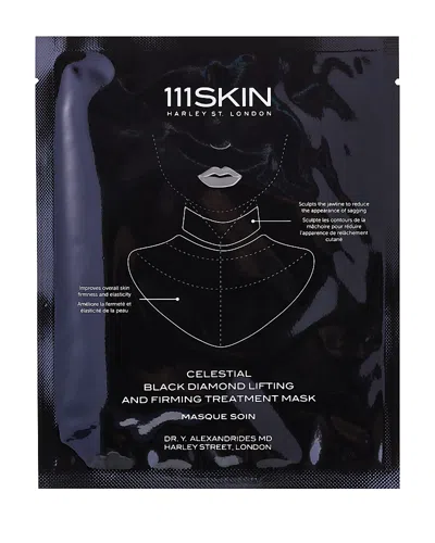 111SKIN 111SKIN BLACK DIAMOND LIFTING & FIRMING NECK MASK, PACK OF 5