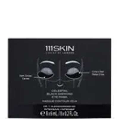 111skin Celestial Black Diamond Eye Mask In Transparent