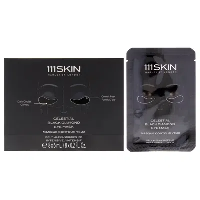 111skin Celestial Black Diamond Eye Mask By  For Unisex - 8 Pc Mask