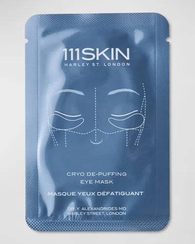 111skin Cryo De-puffing Eye Mask In White