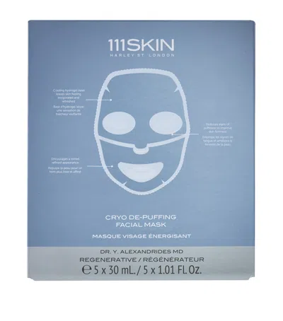 111skin Cryo De-puffing Facial Mask In White