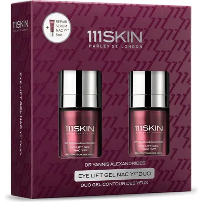 111skin Eye Lift Gel Nac Y2™ Duo $380 Value In Transparent