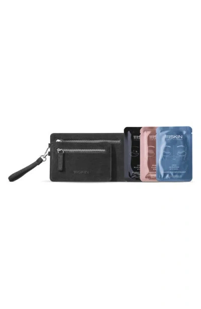 111skin Jetsetter Passport Set Of 3 Eye Masks $47 Value In Transparent
