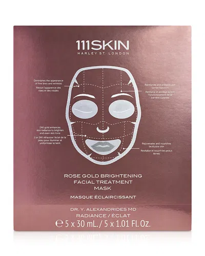 111skin Rose Gold Brightening Facial Treatment Mask In White