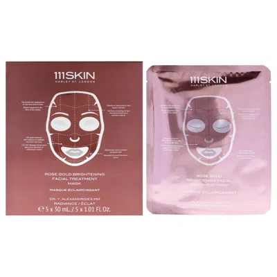 111skin Rose Gold Brightening Facial Treatment Mask By  For Unisex - 5 Pc Mask