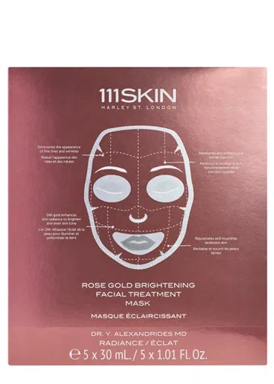 111skin Rose Gold Brightening Mask Box In White