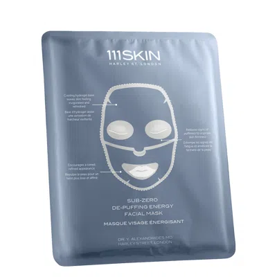 111skin Sub Zero De-puffing Energy Facial Mask In White