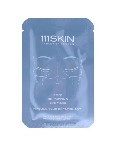 111skin Unisex 8 Pair Cryo De-puffing Eye Mask In Transparent