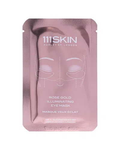 111skin Unisex 8 Pair Rose Gold Illuminating Eye Mask