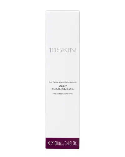 111skin Women's 3.4oz Deep Cleansing Oil In White