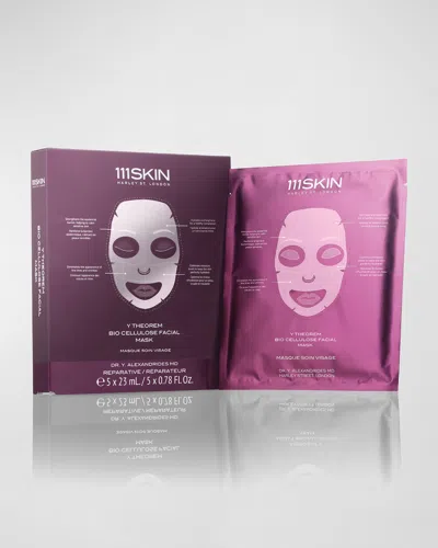 111SKIN Y THEOREM BIO CELLULOSE FACIAL MASK BOX, 5 COUNT,PROD234080312