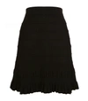 KENZO FLARE MINI SKIRT,P000000000005822505