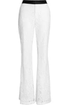 ALEXIS WOMAN LACE FLARED PANTS WHITE,US 4772211930037551