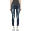 R13 Blue Boy Skinny Jeans,R13WM0086-94