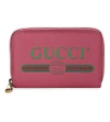 GUCCI LOGO SMALL GRAINED LEATHER PURSE