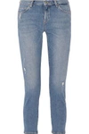 M.i.h. Jeans Woman Tomboy Cropped Slim Boyfriend Jeans Light Denim In Light Denim