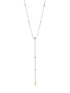 HEARTS ON FIRE WOMEN'S TRIPLICITY 18K YELLOW GOLD & DIAMOND LARIAT NECKLACE,0400088742137