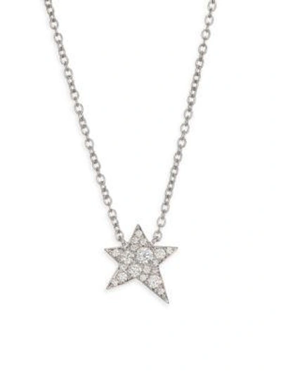 Hearts On Fire Illa Cosmic Diamond & 18k White Gold Necklace