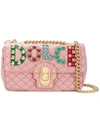DOLCE & GABBANA LUCIA QUILTED SHOULDER BAG,BB6344AI64712541907