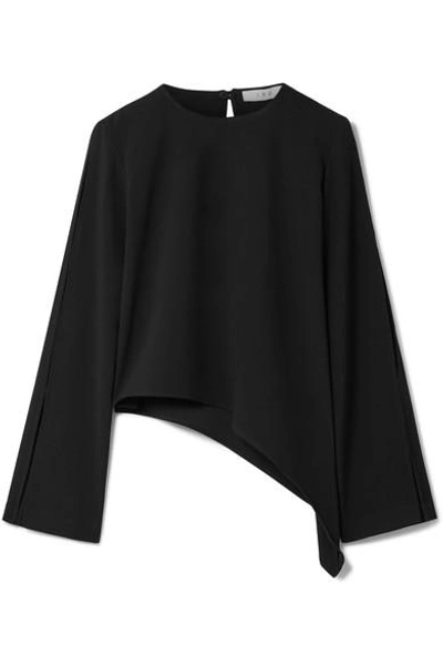 Blouse - Silk crepe, black — Fashion