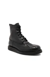 COMMON PROJECTS LEATHER DUCK BOOTS
