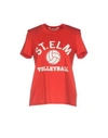Junya Watanabe S.t.e.l.m T-shirt In Red