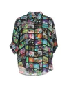 JEREMY SCOTT Patterned shirts & blouses,38699685DH 5